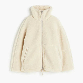  Daphne - Oversized Sherpa Fleece Jacket Ultra-Soft and Stylish for Cold Weather-3
