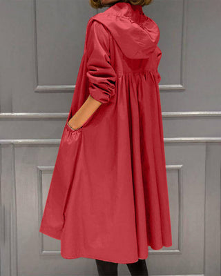 Emily – Classic Trench Coat with Pockets for Women-4