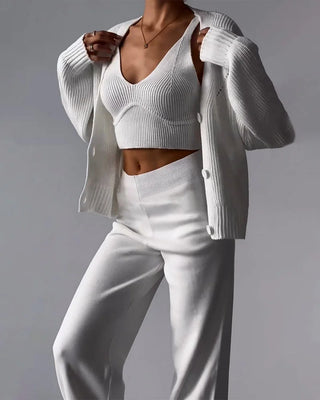  Three-piece knitted set for women-2