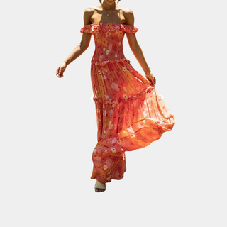 Sienna – Elegant Floral Women's Dress