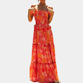 Sienna – Elegant Floral Women's Dress