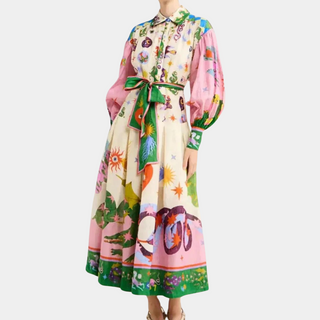 Lily – Elegant and Colorful Women's Dress