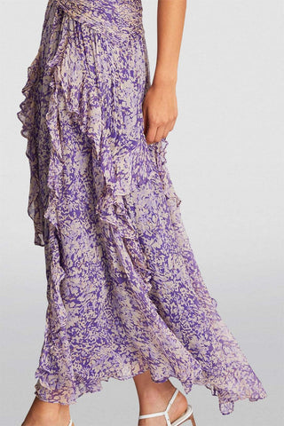 Evelien – Elegant Ruffled Maxi Dress