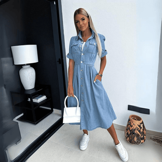 Emily – Chic Denim Dress