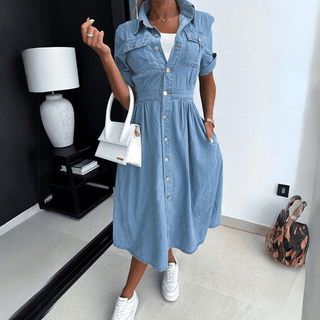 Emily – Chic Denim Dress